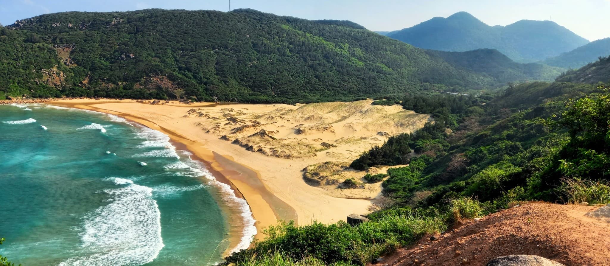 Vung Ro Bay and Bai Mon Beach, Phu Yen, Vietnam