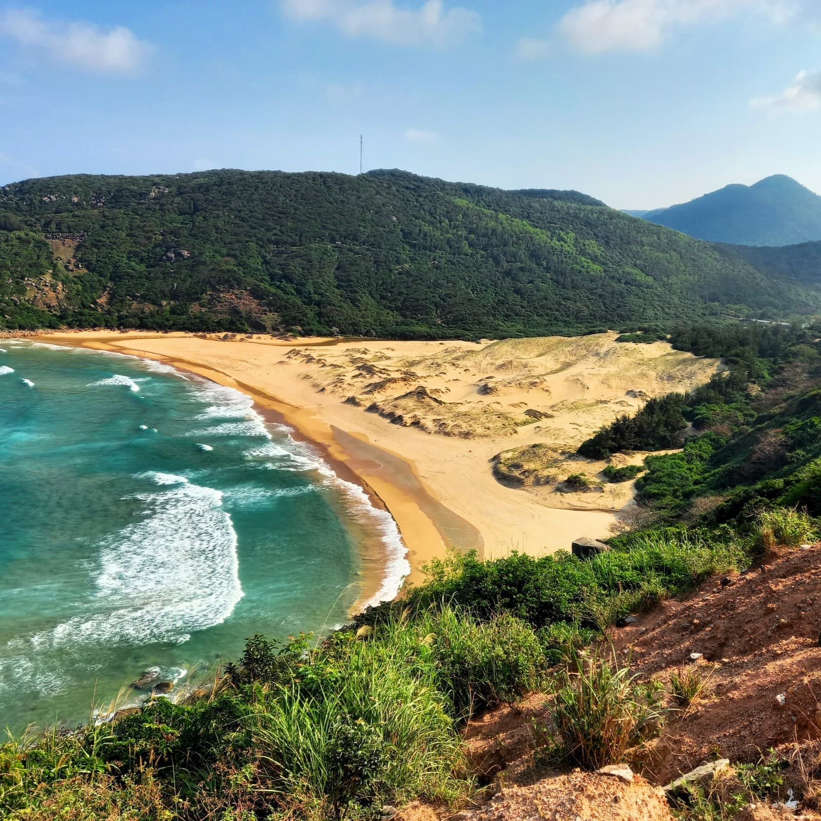 Vung Ro Bay and Bai Mon Beach, Phu Yen, Vietnam