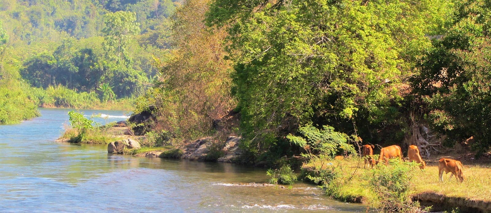 La Nga River & Thac Ba Waterfall, Vietnam