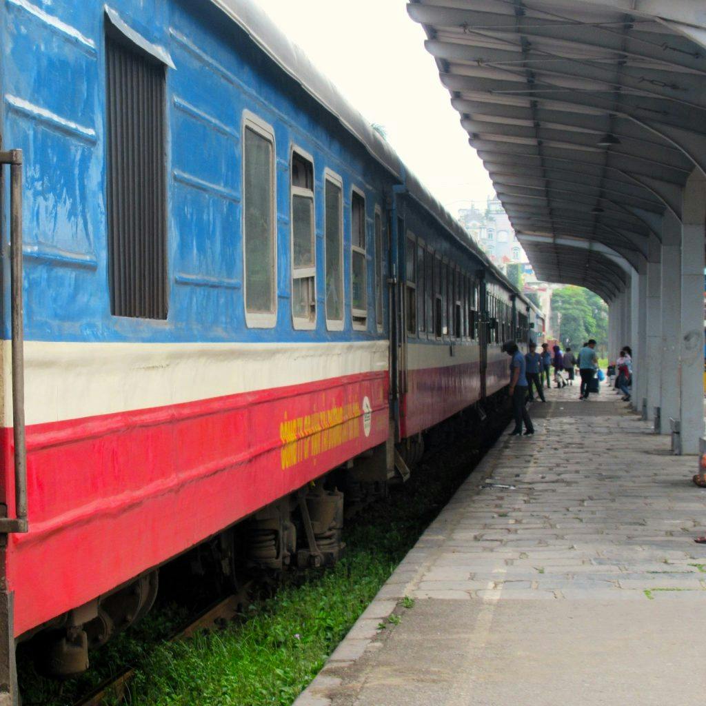 Saigon to Phan Thiet by Train: Passengers & Motorbikes