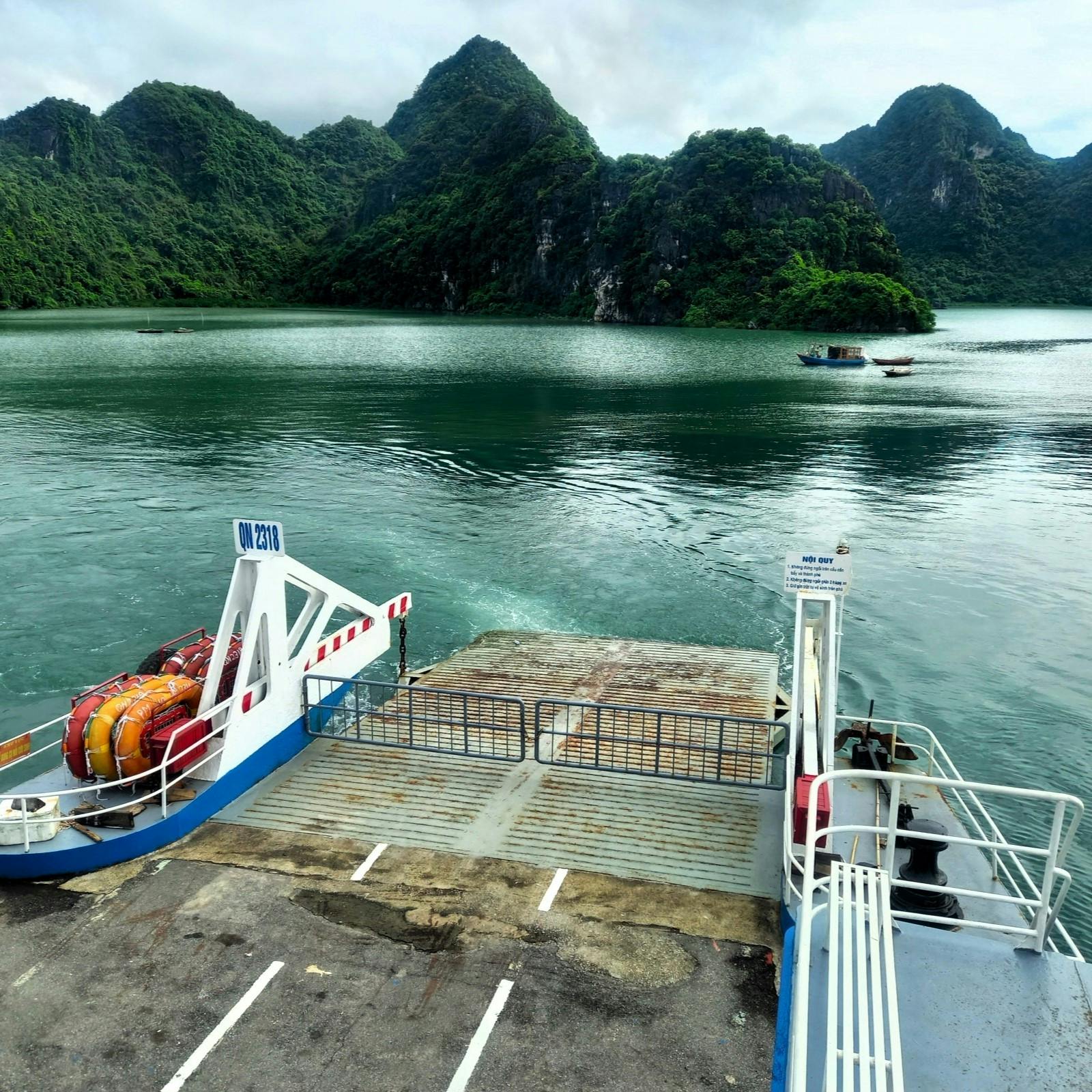 Tuan Chau to Cat Ba Island Car Ferry