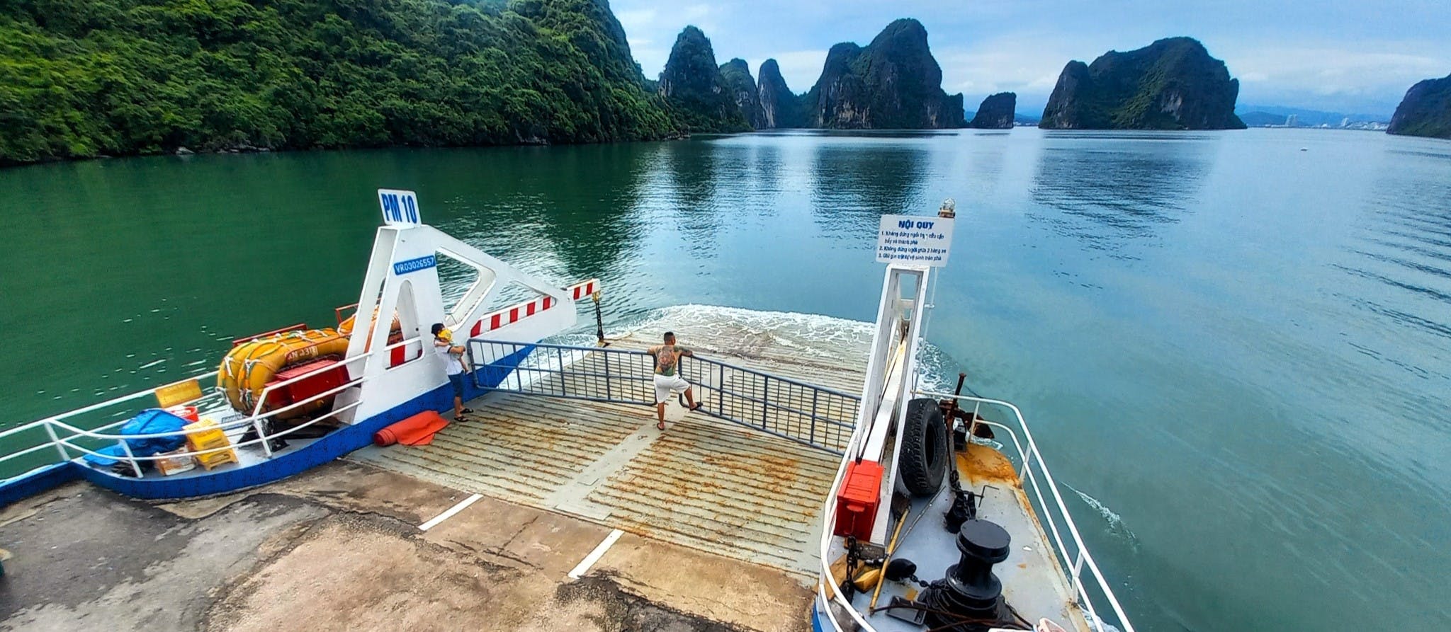 Tuan Chau to Cat Ba Island Car Ferry