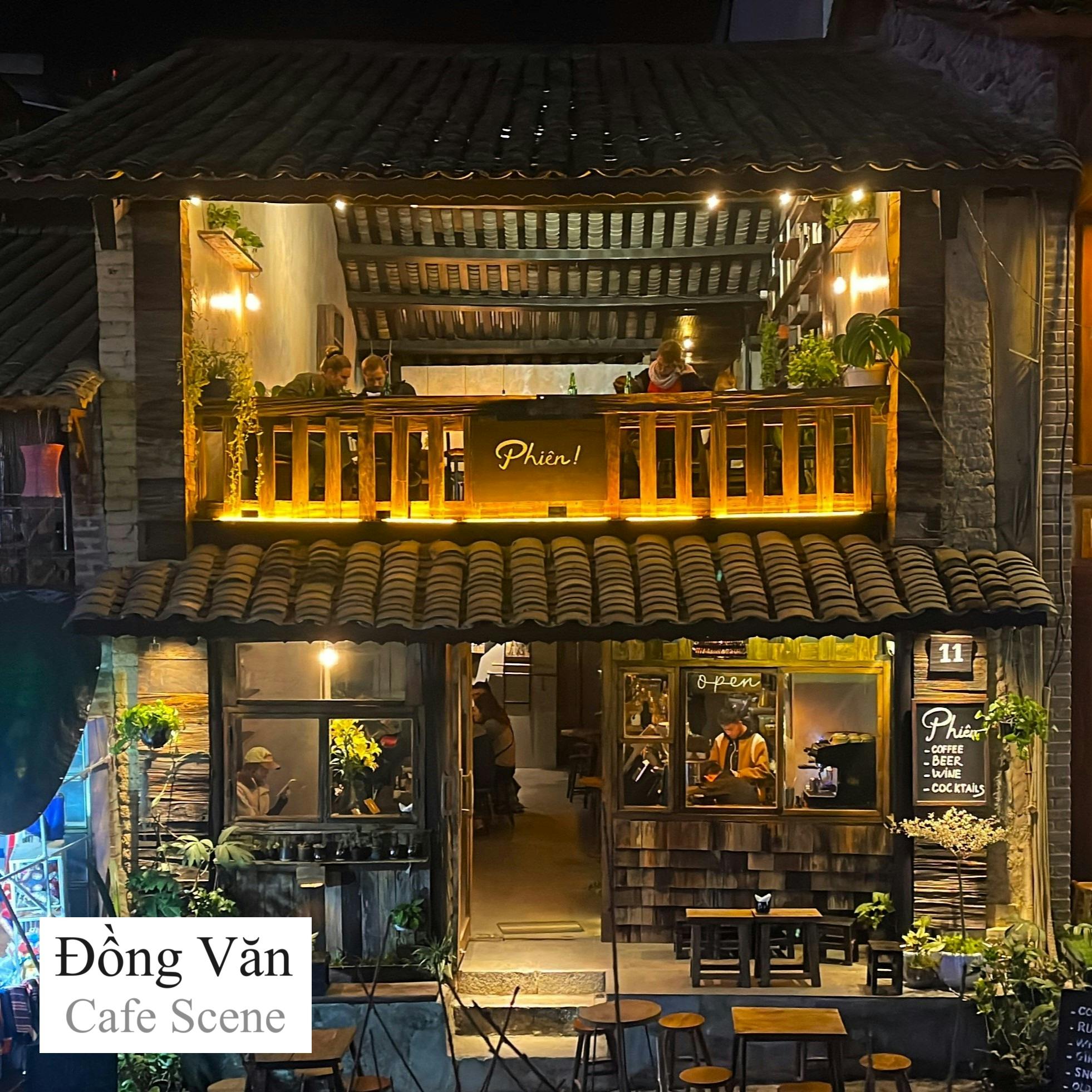 Dong Van Cafe Scene, Ha Giang, Vietnam