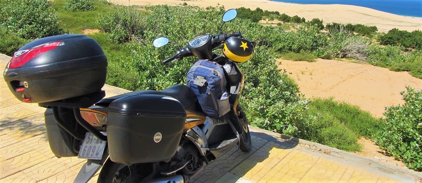 Thùng xe máy GIVI của tôi