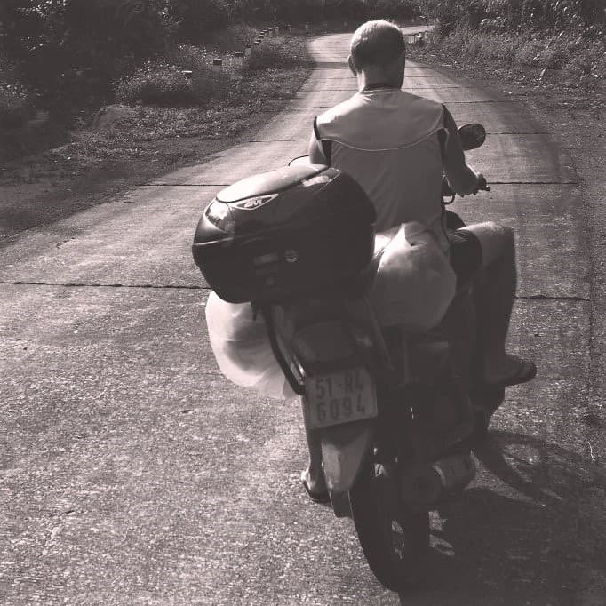 Thùng xe máy GIVI của tôi