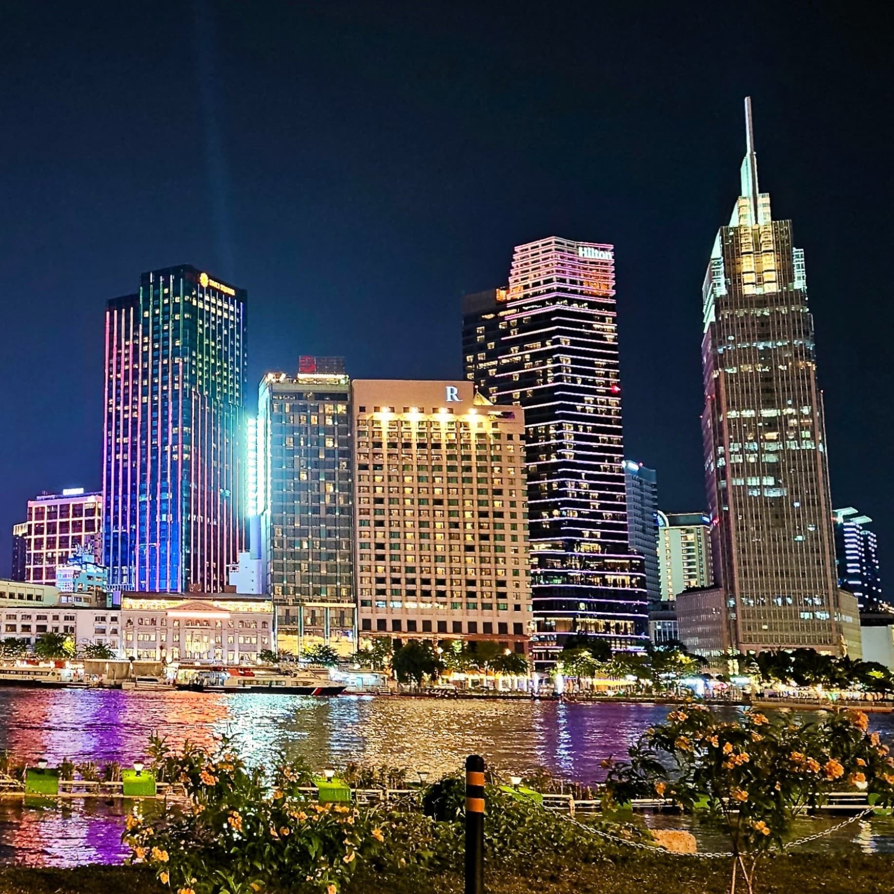 Midnight Motorbike Loop, Ho Chi Minh City, Saigon, Vietnam