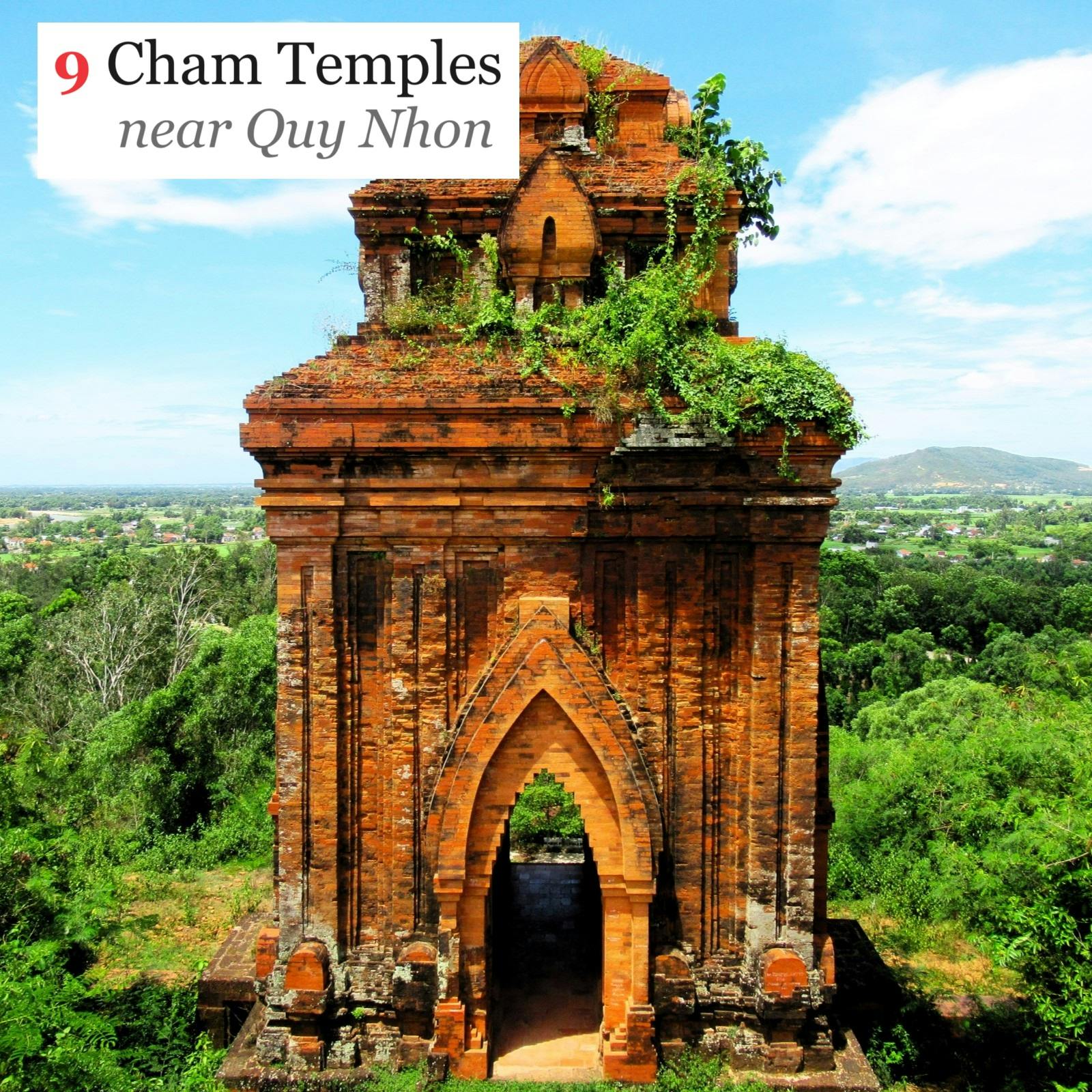 Cham Temples near Quy Nhon, Vietnam