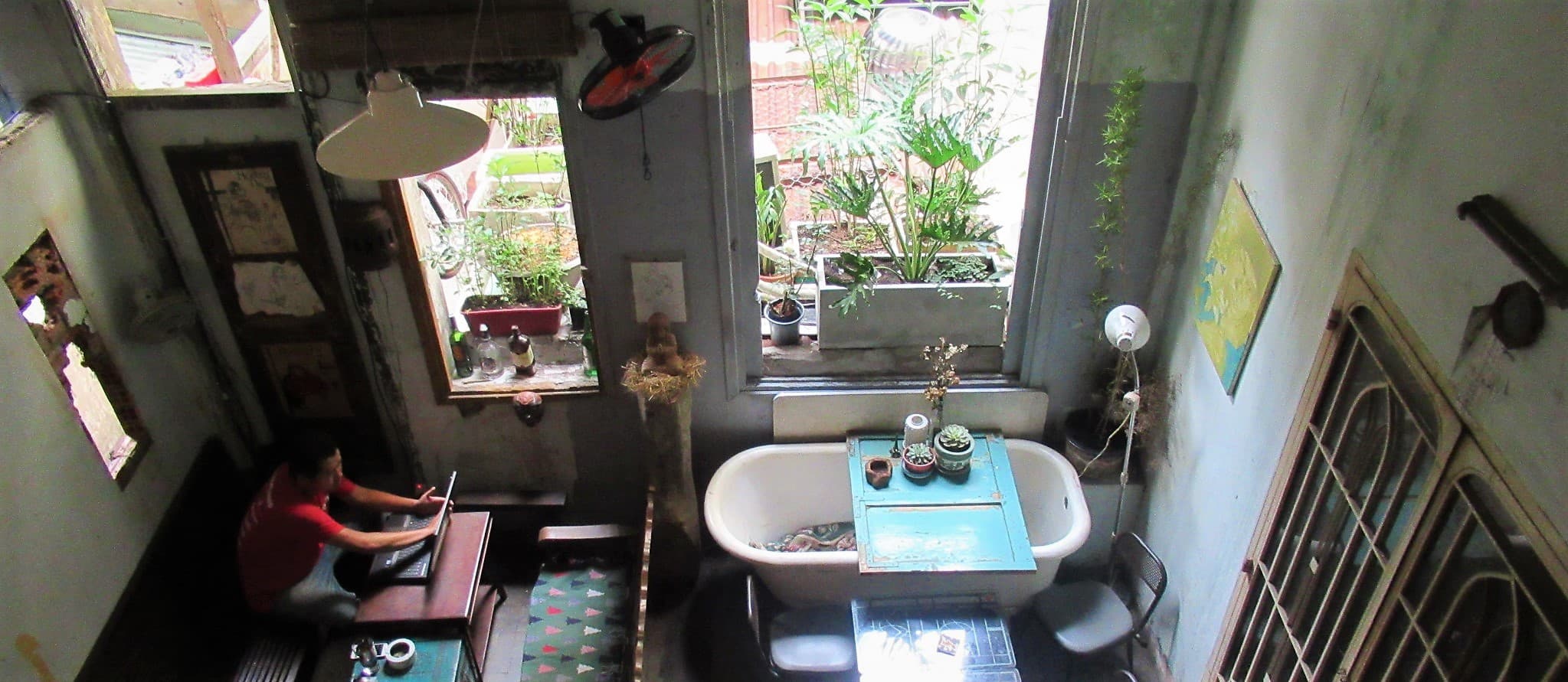 The Cafe Apartment at 14 Ton That Dam Street, Saigon, Ho Chi Minh City, Vietnam