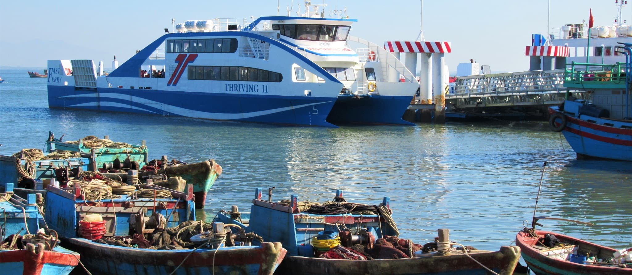 The New Can Gio-Vung Tau Car Ferry